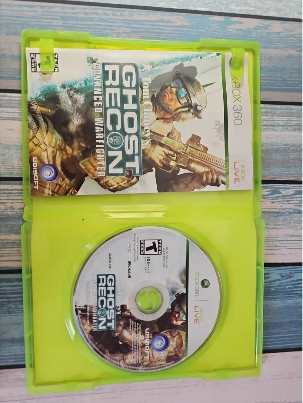 Ghost Recon Advanced Warfighter - Microsoft Xbox 360 - CIB - Tested